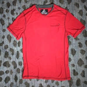 Zero Nineteen Red Sports T-shirt sz M